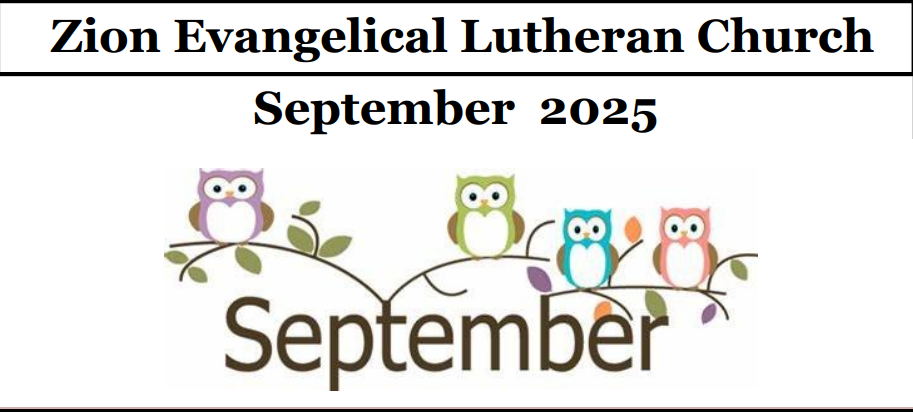 September 2025 Newsletter