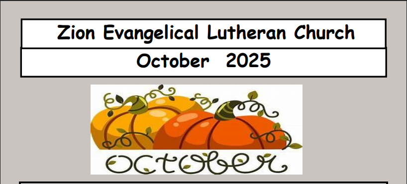October 2025 Newsletter